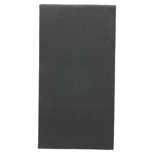 [230.861] Napkins Black 1/8-fold 40x40cm Double Point (50st/pak)