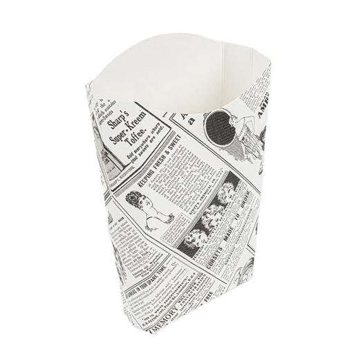 [234.41] Chip Boxes The Pack 14,5x9,5x18cm White Times (200st/pak)