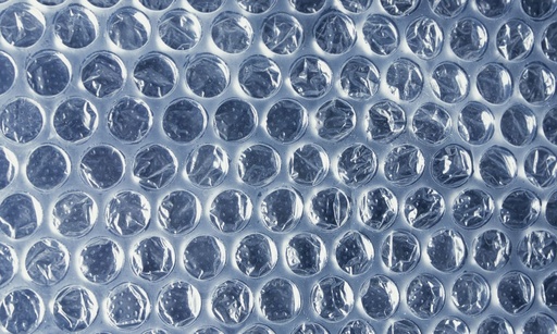 [242501] Bubble wrap slit 12" - 1/2" Large bubble > ..24"  / Per meter