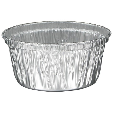 [34131] Aluminium Cup Round 4 oz HA- 341301000  50/pk