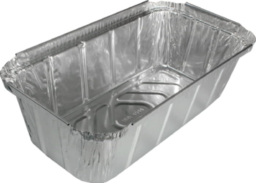 [40441] Alu Loaf Pan (Ivcel) Foil HFL 4044 1.5 Lb 20x10x6 cm 100st/ds