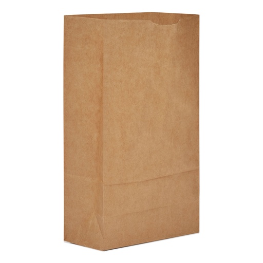 [6NAT1] Paper Grocery Bag (Natural Kraft) 6lb 6x3.56x11.12 Bulk (500pcs)