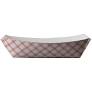 [81551] Paper Food Tray 5 lb Red Check 250pcs/pk