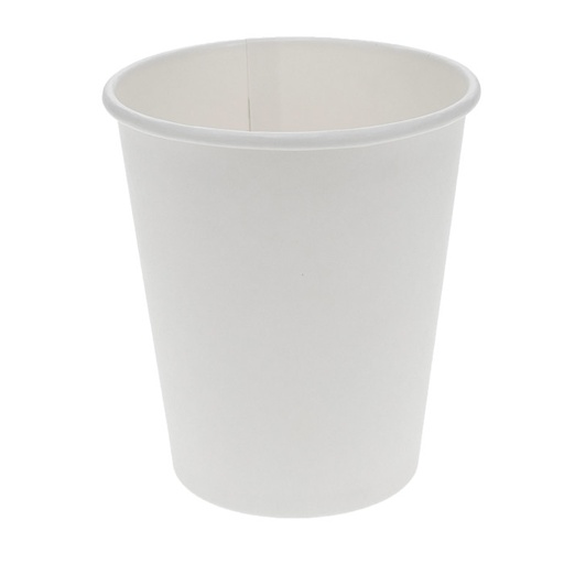 [HC8WHITE1] Hot Cup 8oz. Coffee WHITE design (50 stuks per sleeve)