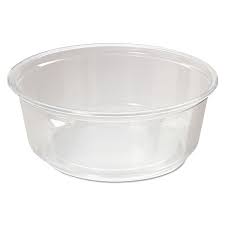 [PK8S1] PP Container Clear 8 oz. (50/pk)