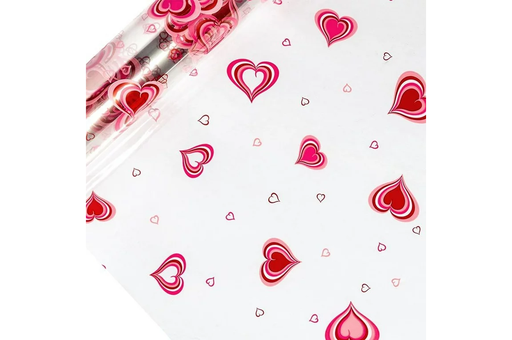 [10474] Folie BOPP Color Groovy Love 30x100"