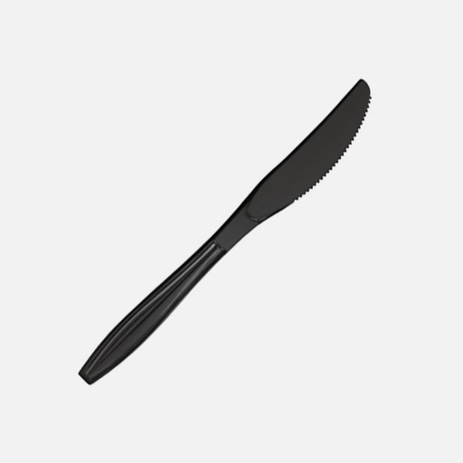 [110.16] Plastic Mes Zwart 19cm (100st/pak)