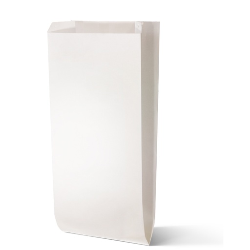 [1111294] Snackzakken / Koekzakken #29 Ongeperforeerd/Onbedrukt Wit 3 pond (10kg)