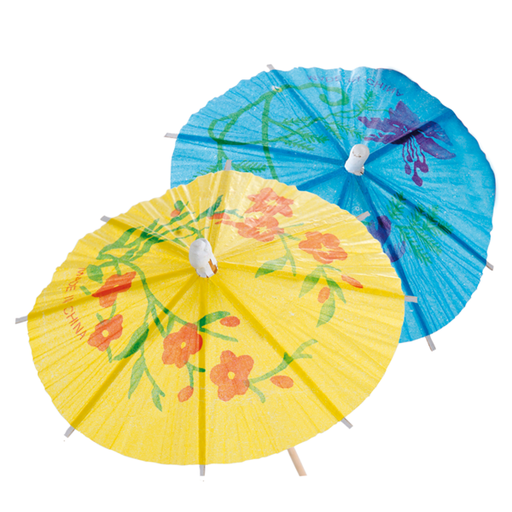 [115.03] Ice-cream decoration Parasol 15cm assorti (100st/pak)