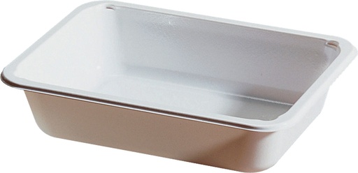 [115482] Duni Tray 1 Comp. Rectang. CPET White 171x127x35mm 900pcs/cs