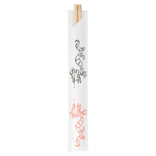 [117.08] Chopsticks / Houten eetstokjes 21cm Luxe (Natural Bamboe) 100/pk