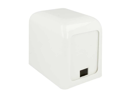 [129.32] Napkin Dispenser (Mini Servis Dispenser) ABS White 15x10x12,5cm - Per Stuk
