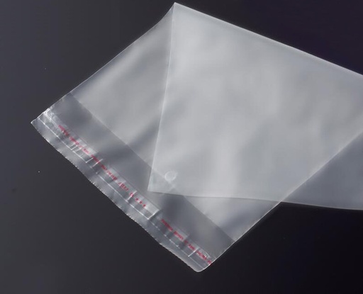 [130606] PPE Tape Lid Cookie Bags Clear 5.9"x6.3"x1.5" (1000st/doos) / 13-0606