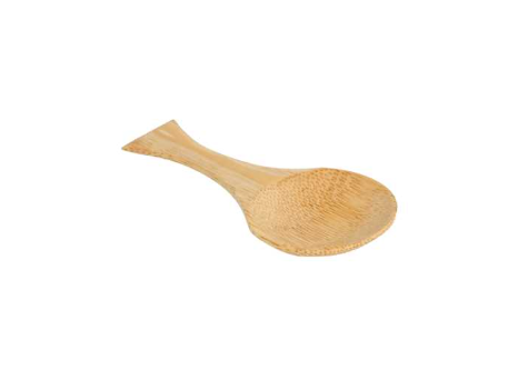 [142.65] Mini Spoons 9cm Natural Bamboo (50st/pak)