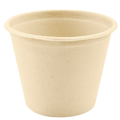 [150.19] Bionic/Bagasse Cups 425ml Natural Kraft(10,5x8,3cm) (50st/pak)