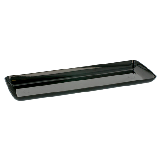 [157.19] Amuse - Mini Tray for Tapas - 19x6,5x1,2cm Black PS 50/pk