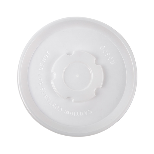 [159.24] Lids for tubs 500ml 11cm diameter PS (100st/pak)