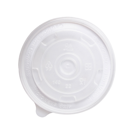 [160.29] Lids for tubs PS 1000ml 13,5cm (100st/pak)