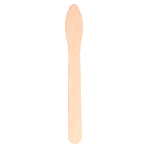 [166.98] Houten lepels / Small natural wooden spoons 12,5cm  50/pk