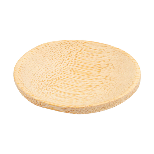 [170.28] Amuse bordje rond Bamboo (diam. 6cm) 24st/pak