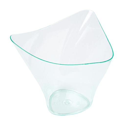 [170.77] Amuse - High Triangle 7,7x7,4x6,3cm Sea Green PS 24/pk