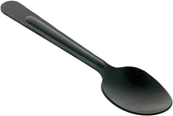 [170.93] Plastic Lepel Klein Zwart 12,7cm (100st/pak)