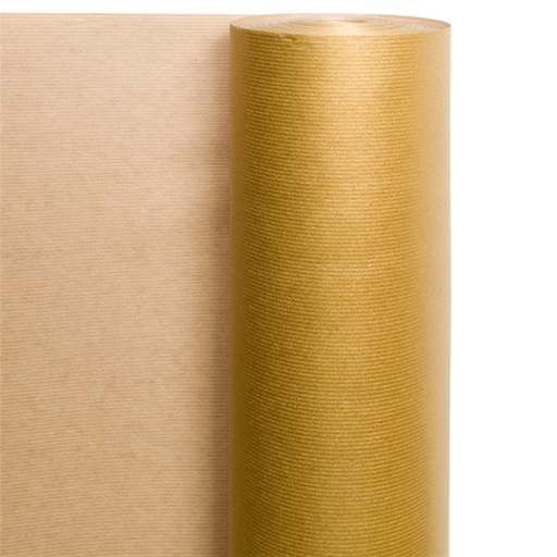 [179.98] Gift Wrap / Kadopapier Goud Kraft 70cm x 100m (60gr) per rol