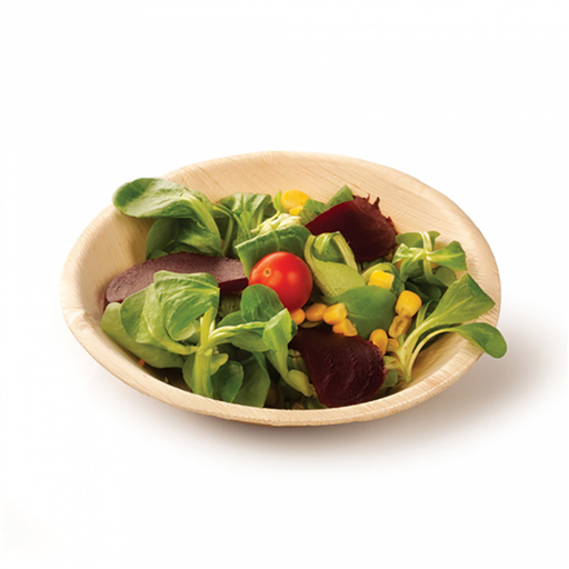 [189.38] Palm Leaf (Feel Green) Bowls Diameter 12,5cm x 3 cm (25st/pak)