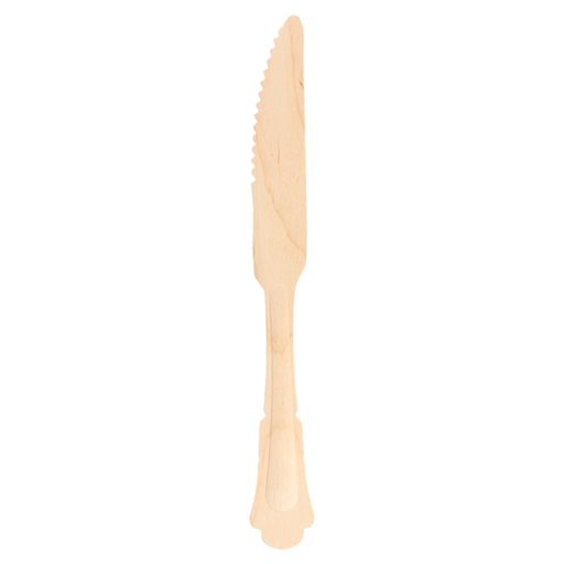 [189.43] Houten mes / Wooden Knife  "Classic" 200mm (100pcs/pack)