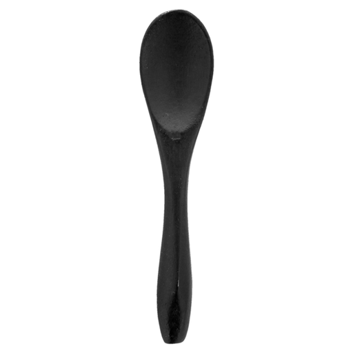 [191.79] Klein Bamboe lepeltje 9cm Zwart (50pcs/pack)
