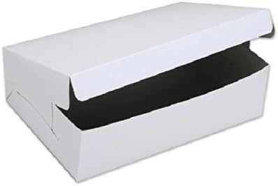 [1914] Cake box Rechthoek White 19x14x4.5 50 st/ds
