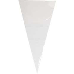 [194516] Puntzakken PP Transp./Clear (Geblokt) 25x46cm 500gr. (250st/doos)