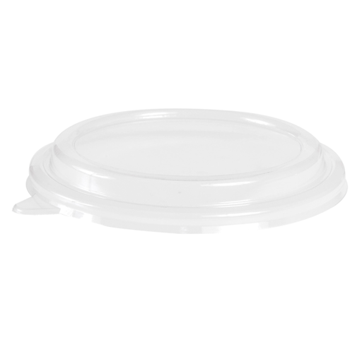 [204.08] Lid for #204.07 Bowls "Bionic" 600ml Natural Cellulose dia=17cm PET Transparant  50/pk