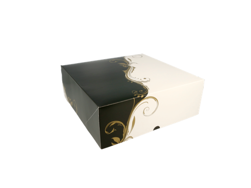 [204.67] Cake Boxes zonder venster 300gsm 28x28x10cm White (50st/pak)