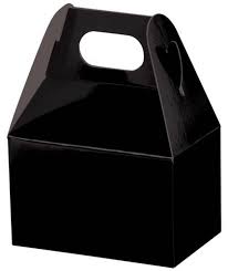 [20473] Gable Box Mini Noir 4x2-1/2x2-1/2 (100pcs/cs) bx4174