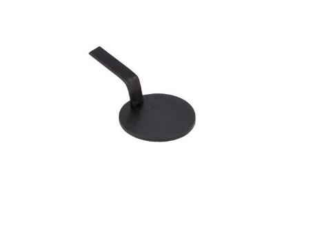 [205.74] Mini Peel for snacks with handle (Diameter 5cm / Black Bamboo) 100st/pak